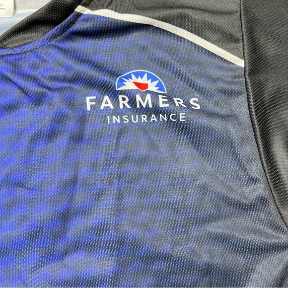 NWT Outer Circle Kasey Kahne Farmers Insurance NASCAR Jersey Men’s Sz S - Picture 3 of 9